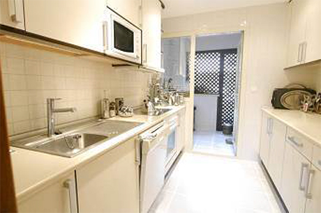 kitchen view 3 cabopino apartment